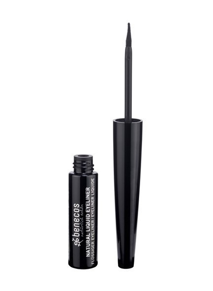 Natural Liquid Eyeliner, black, 3ml / Benecos