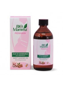 Oil, Sweet Almond oil, cold-pressed, 200ml / Bio Mamma
