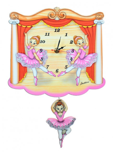 Wall Clock, Dancers / Bartolucci