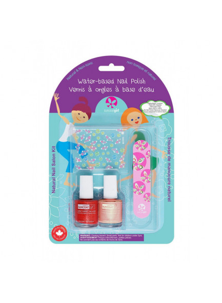 Maniküürikomplekt lastele "Little Valentine", 2x9ml / Suncoat
