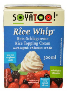 Rice Whipped Cream