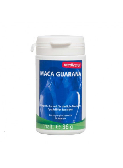 Maca Guarana, 60 capsules / Medicura
