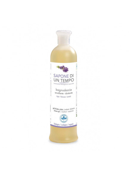 Moisturizing shower gel with palmarosa and lavender, 500ml / Sapone di un Tempo