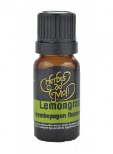 Lemongrass essential oil, 10ml / Herbes del Moli