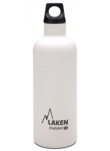 Stainless steel thermo bottle, blue, 500ml / Laken Stainless steel thermo bottle, blue, 500ml / Laken