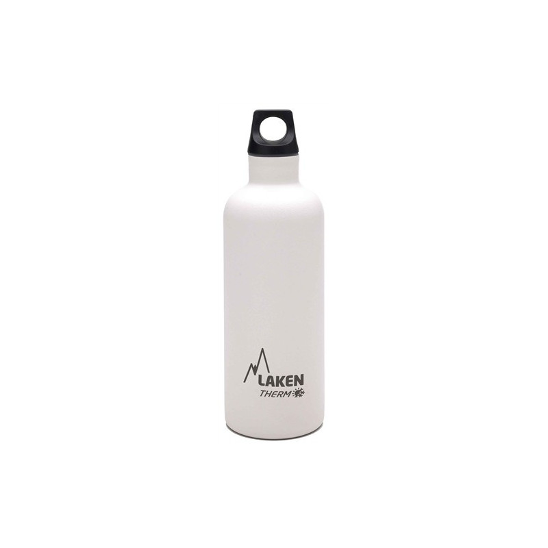 Stainless steel thermo bottle, blue, 500ml / Laken