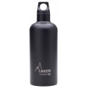 Stainless steel thermo bottle, black, 500ml