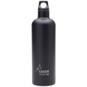 Stainless steel thermo bottle, black, 750ml