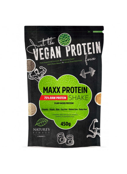 Maxx 75% raw protein shake, 450g / Nutrisslim