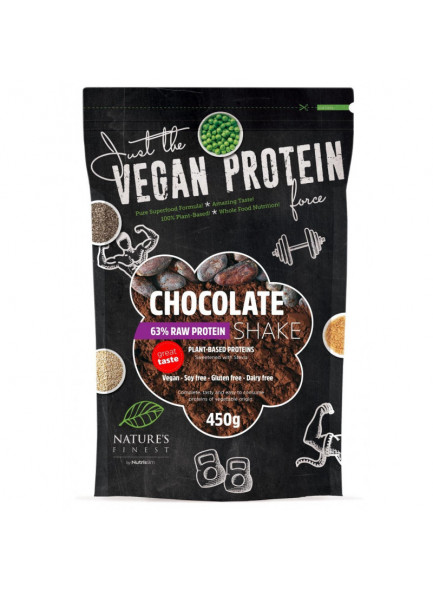 Chocolate 63% Protein Shake with Stevia, 450g / Nutrisslim