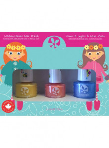 Nail polish trio kit for kids "Pretty Me", 3x9ml / Suncoat