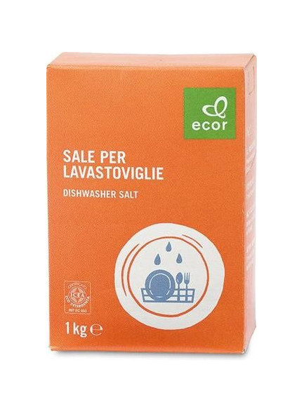 Dishwasher salt, 1kg / Ecor