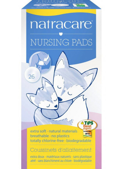 Nursing pads, 26pcs / Natracare