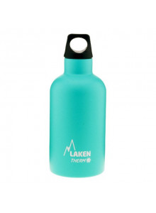 Stainless steel thermo bottle, turquoise, 350ml / Laken
