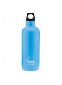 Bottiglia d'acqua Laken thermo Futura isolamento sottovuoto acciaio inossidabile, blu chiaro, 500ml / Laken
