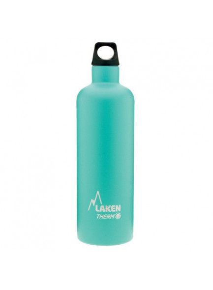 Stainless steel thermo bottle, turquoise, 750ml / Laken