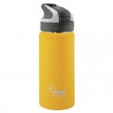 Wide Mouth Stainless Steel Thermo Bottle with Lockable Summit Sport Cap, Yellow, 500ml