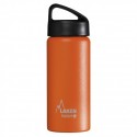 Wide Mouth Stainless Steel Thermo Bottle, Orange, 500ml