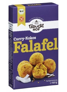 Miscela di falafel senza glutine con cocco e curry