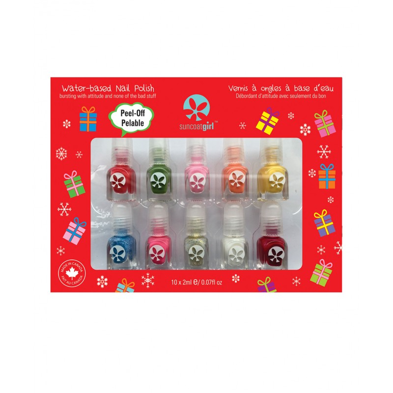 Kit smalto per unghie per bambini Merry Mini Mani, 10x2ml