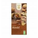 Cioccolato al latte con mandorle, 100g