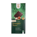 Vegan Milk Chocolate with Crushed Hazelnuts, 100g