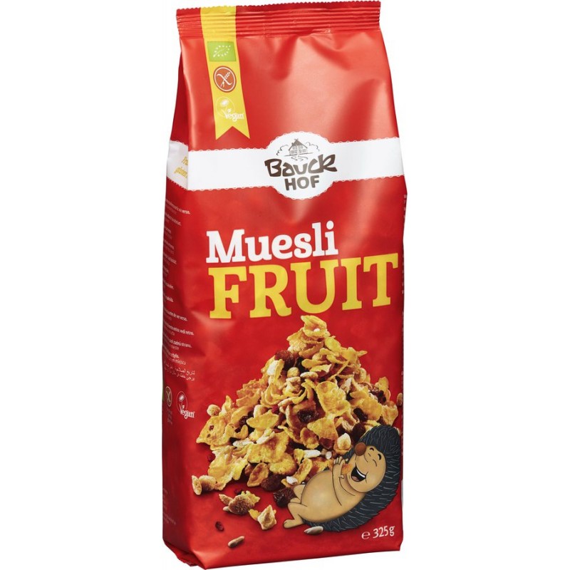 Muesli alla frutta senza glutine, 325g