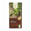 Cioccolato fondente con ripieno di menta, 100g