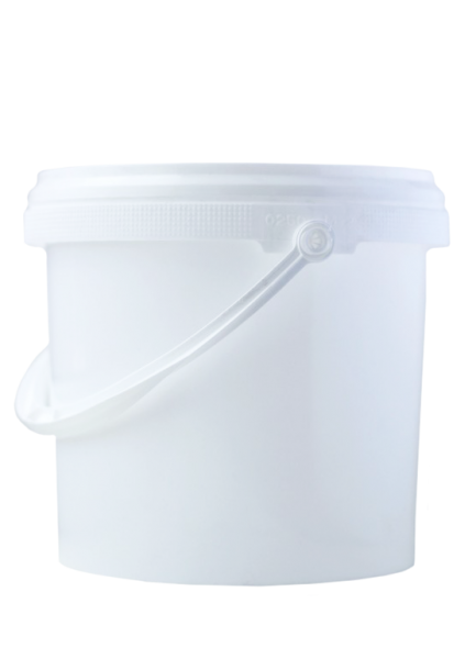 Plastic Bucket with Lid for Powders