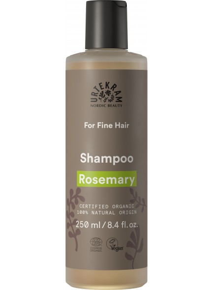 Shampoo al rosmarino per capelli fini