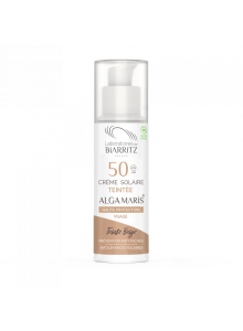 High Protection Tinted Sunscreen for Face SPF50, Beige
