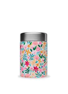 Insulated Stainless Steel Lunchbox, Flora - Pink