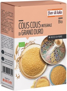 Cous cous di grano duro integrale