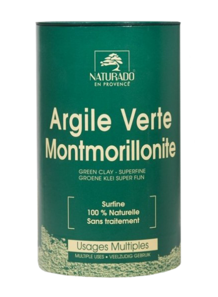 Roheline Montmorillonite savi pulber