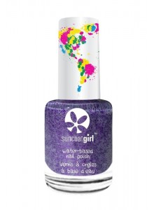 Peelable nail polish for children, Twinkled Purple