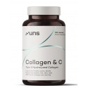 Collagen (2600mg) + Vitamin C, 120 capsules / dietary supplement