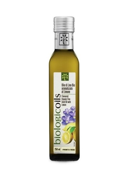 Cold Pressed Flax Seed Oil with Lemon