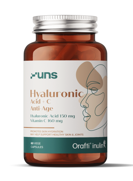 Hyaluronic Acid (150mg) + Vitamin C (160mg)
