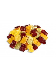 Caramelle gommose alla frutta, giungla, 80g