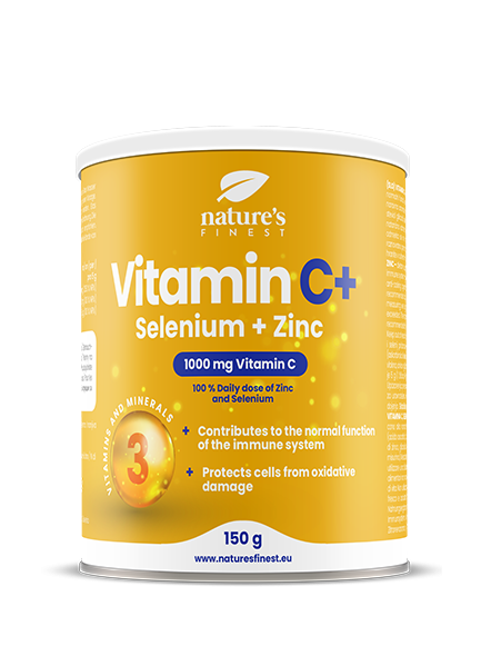 C-vitamiin (1000mg) + seleen ja tsink