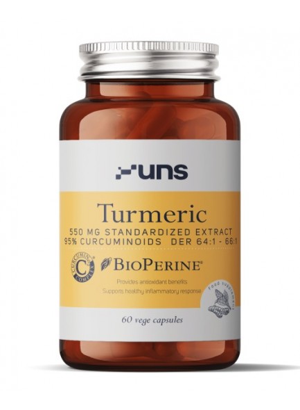 Turmeric Extract (550mg) + Bioperine