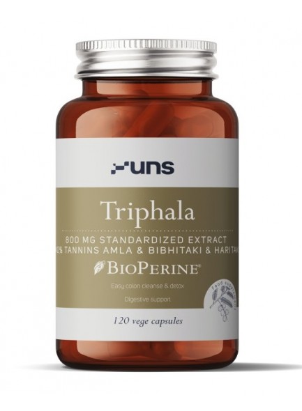 Triphala Extract (800mg) + Bioperine