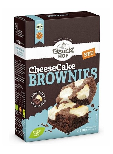 Base  per Brownies al Cheesecake, senza glutine