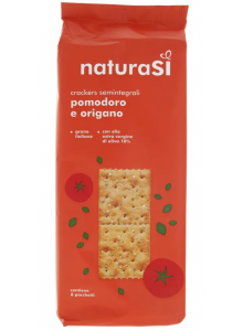 Crackers with Tomato & Oregano