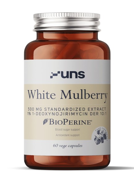 White Mulberry Extract (500mg) + Bioperine