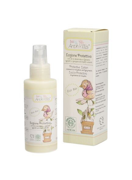 Protective lotion against insects