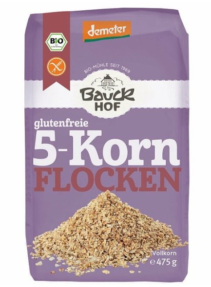 Gluten Free Hot Porridge, 5-grain Flakes