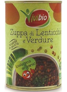 Soup with Lentils & Vegetables