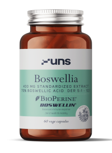 Boswellia ekstrakt (400mg) + Bioperiin