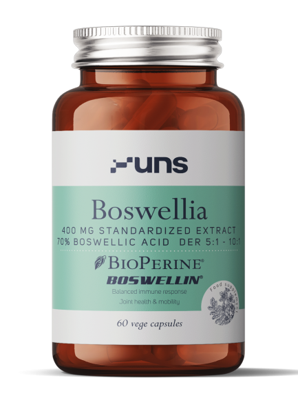 Boswellia Extract (400mg) + Bioperine